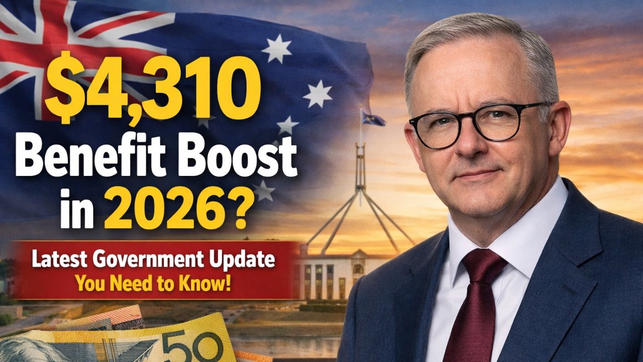 $4,310 Benefit Boost in 2026? Latest Government Update You Need to Know