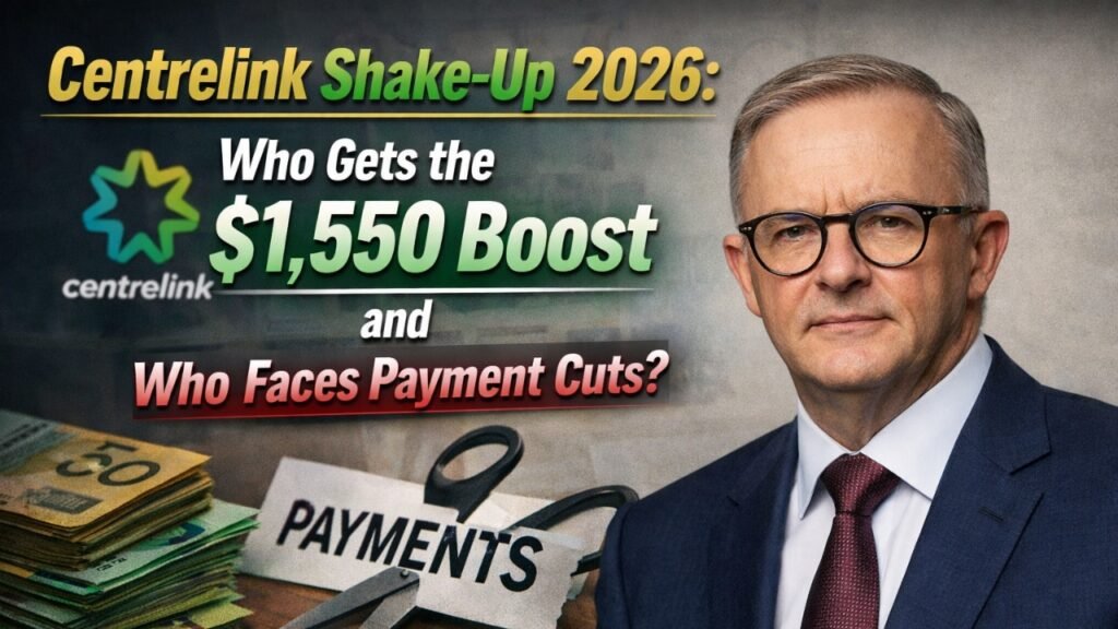 Centrelink Shake-Up 2026: Who Gets the $1,550 Boost and Who Faces Payment Cuts?