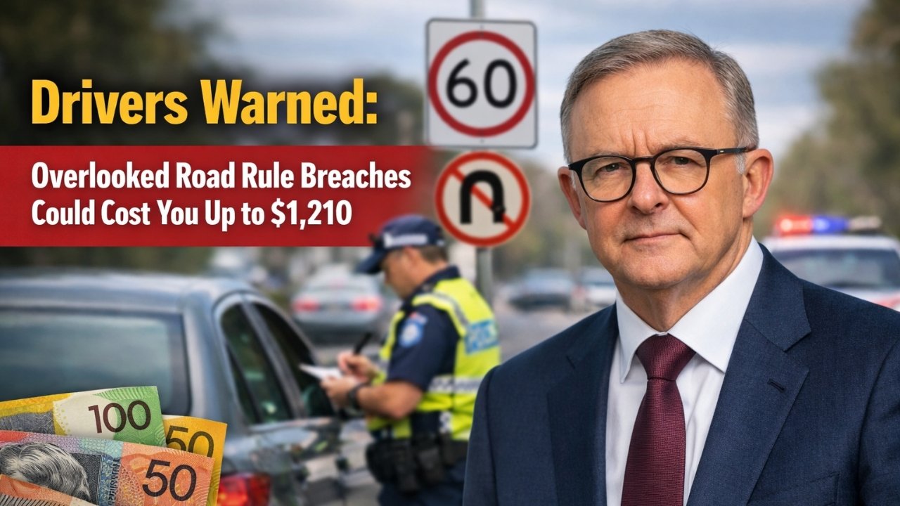 Drivers Warned: Overlooked Road Rule Breaches Could Cost You Up to $1,210