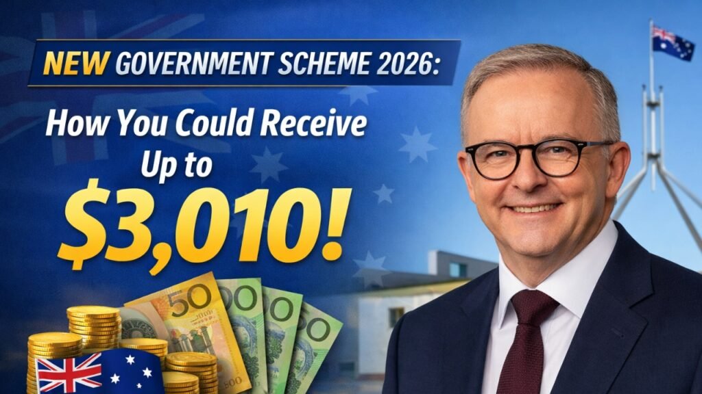 New Government Scheme 2026: How You Could Receive Up to $3,010