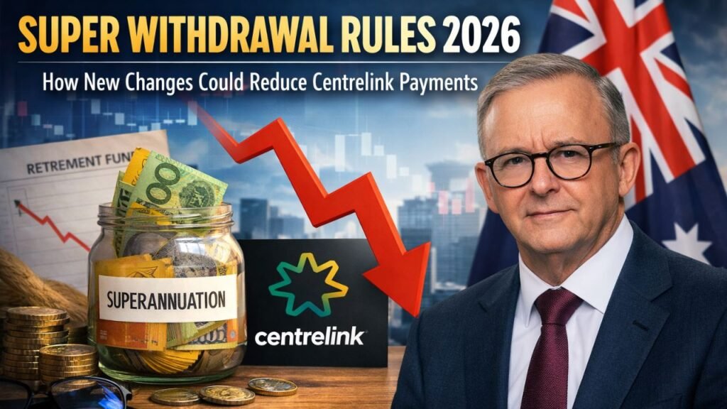 Super Withdrawal Rules 2026: How New Changes Could Reduce Centrelink Payments